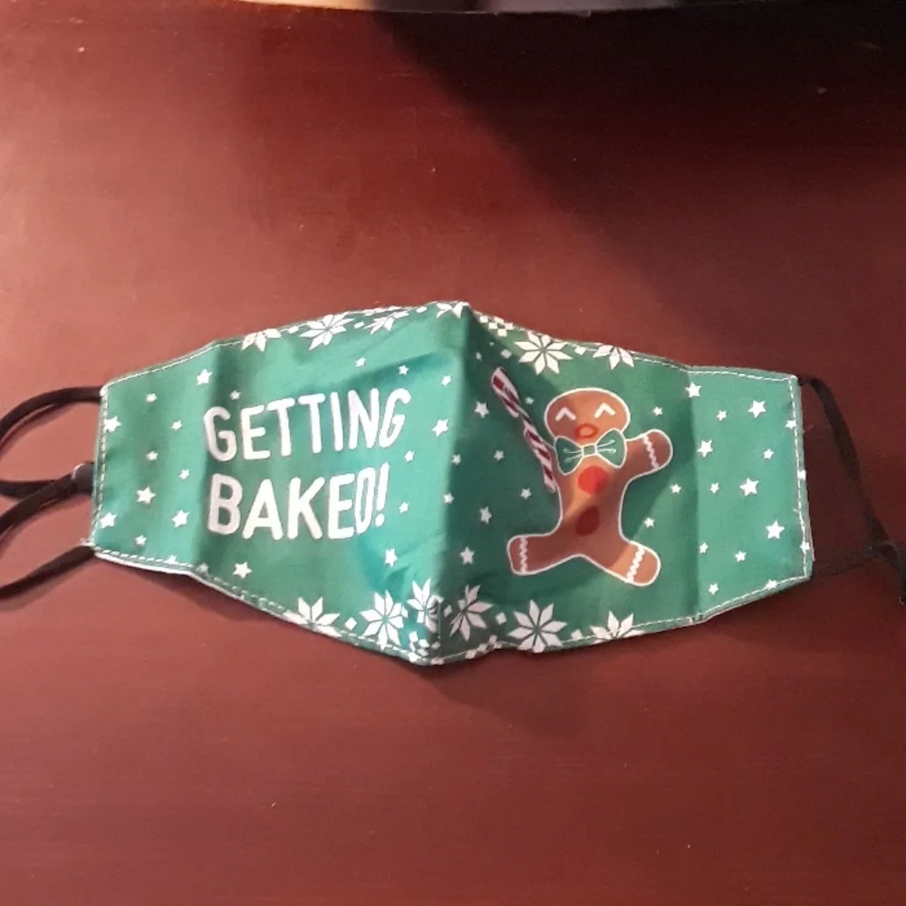 Orly Comical Adult Holiday Face Mask New